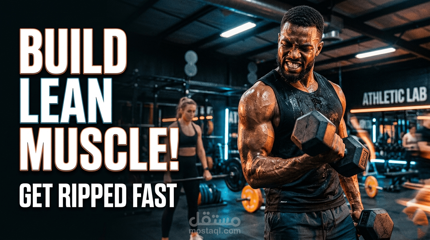 تصوير ومونتاج فيديو Gym بأسلوب سينمائي وحماسي