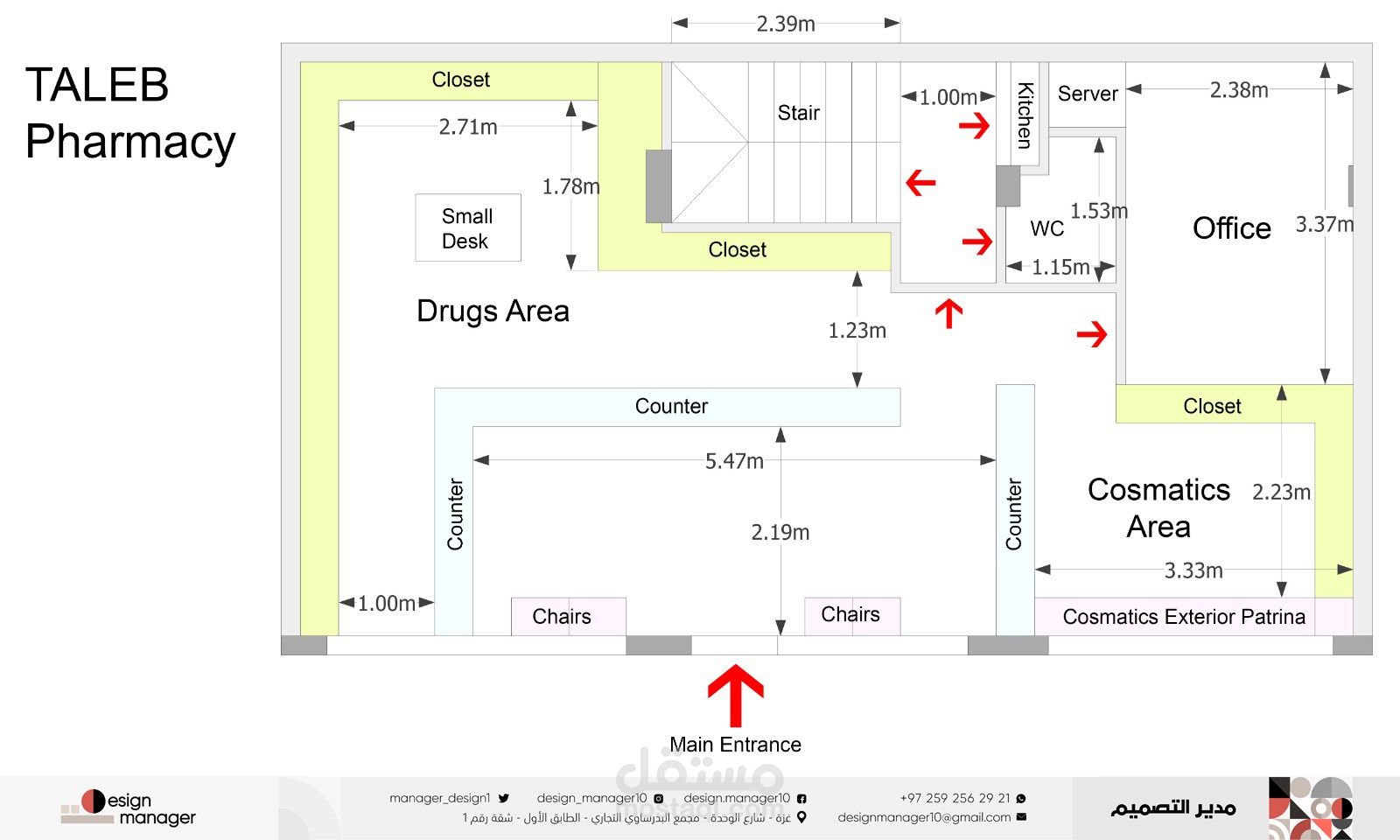 Functional Plan For Taleb Pharmacy