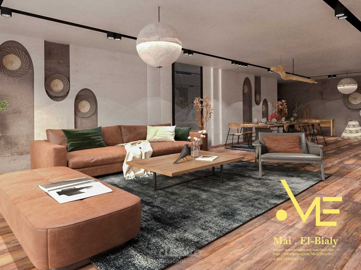 Boho reception design