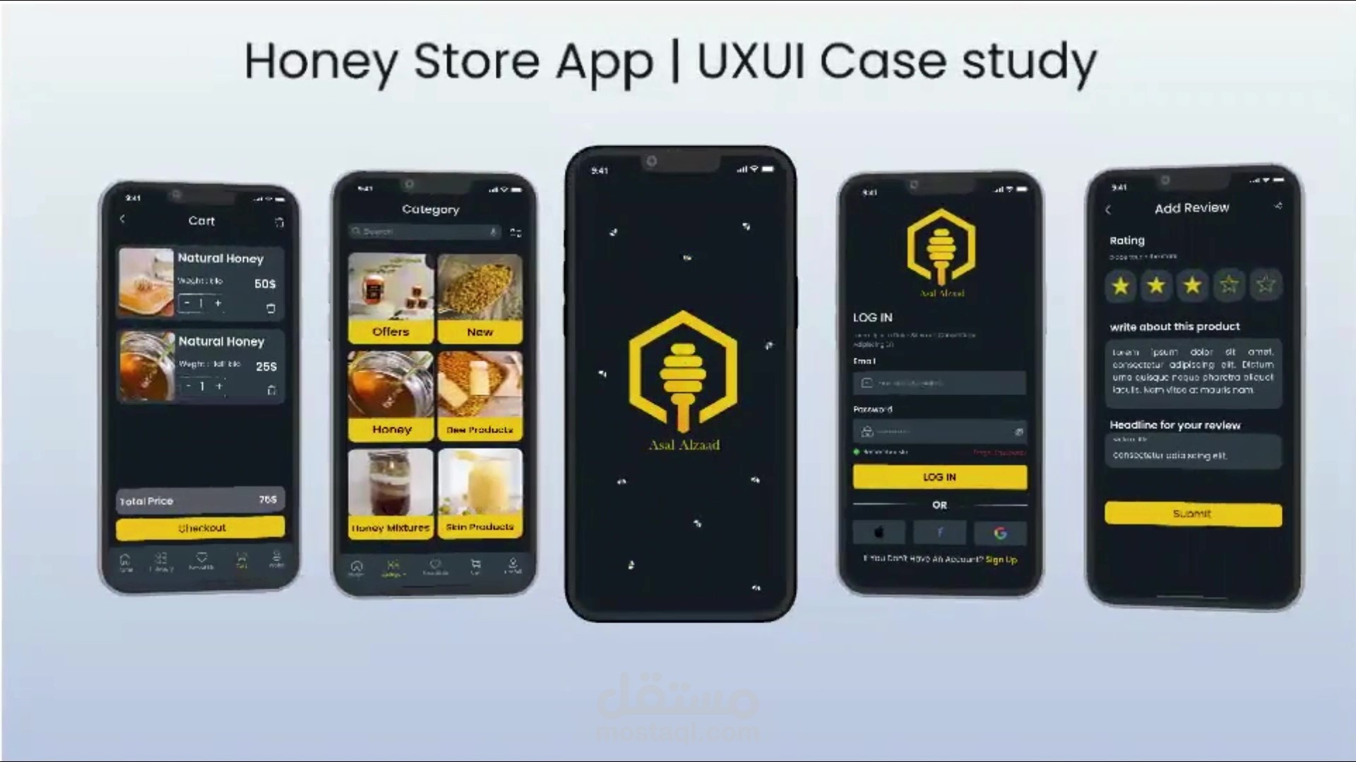 تصميم تجربة مستخدم متكاملة لتطبيقات الجوال (Mobile Apps UI/UX) – تركيز على سهولة الاستخدام.