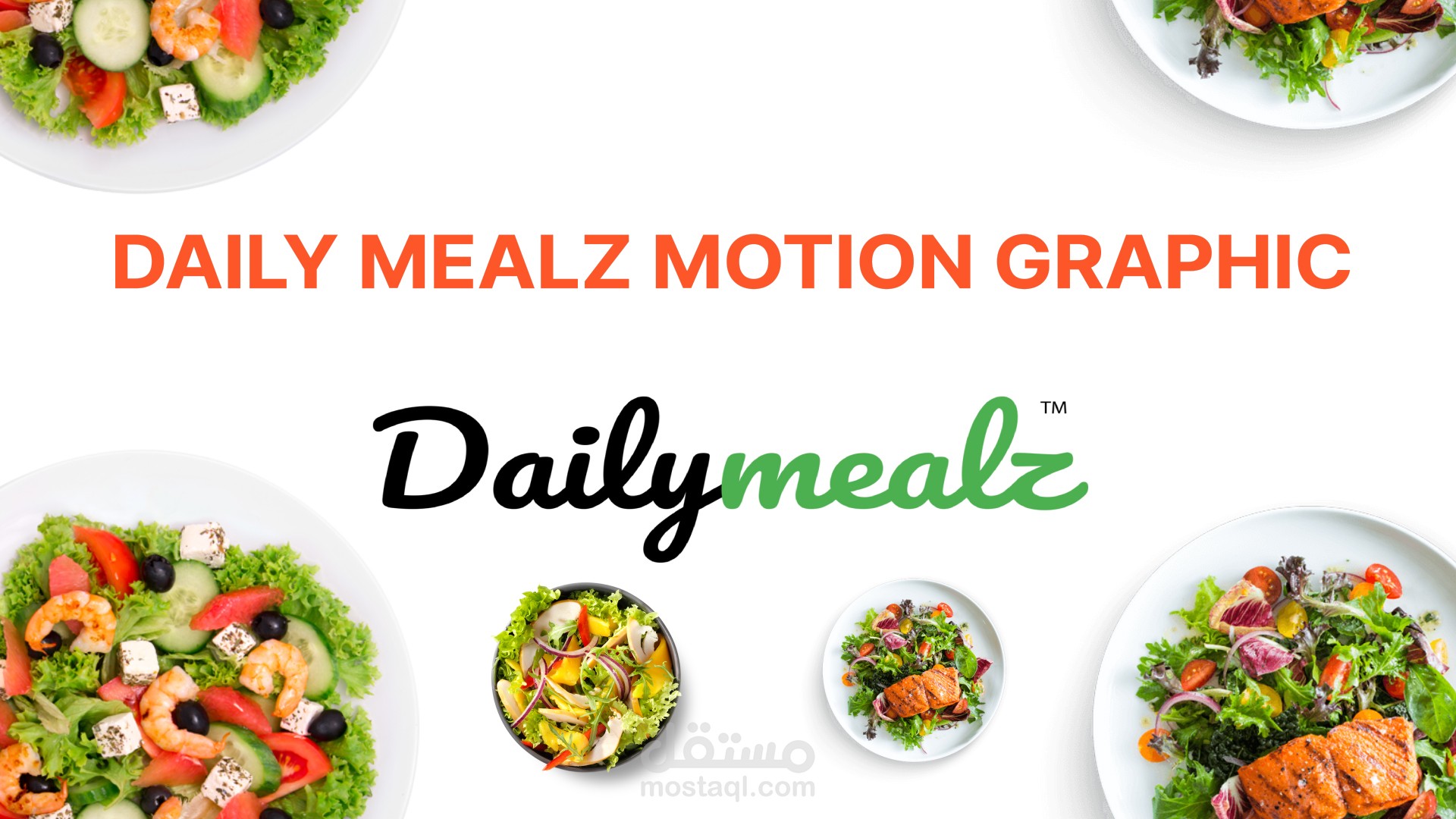 Motion Graphic for Dailymealz ksa