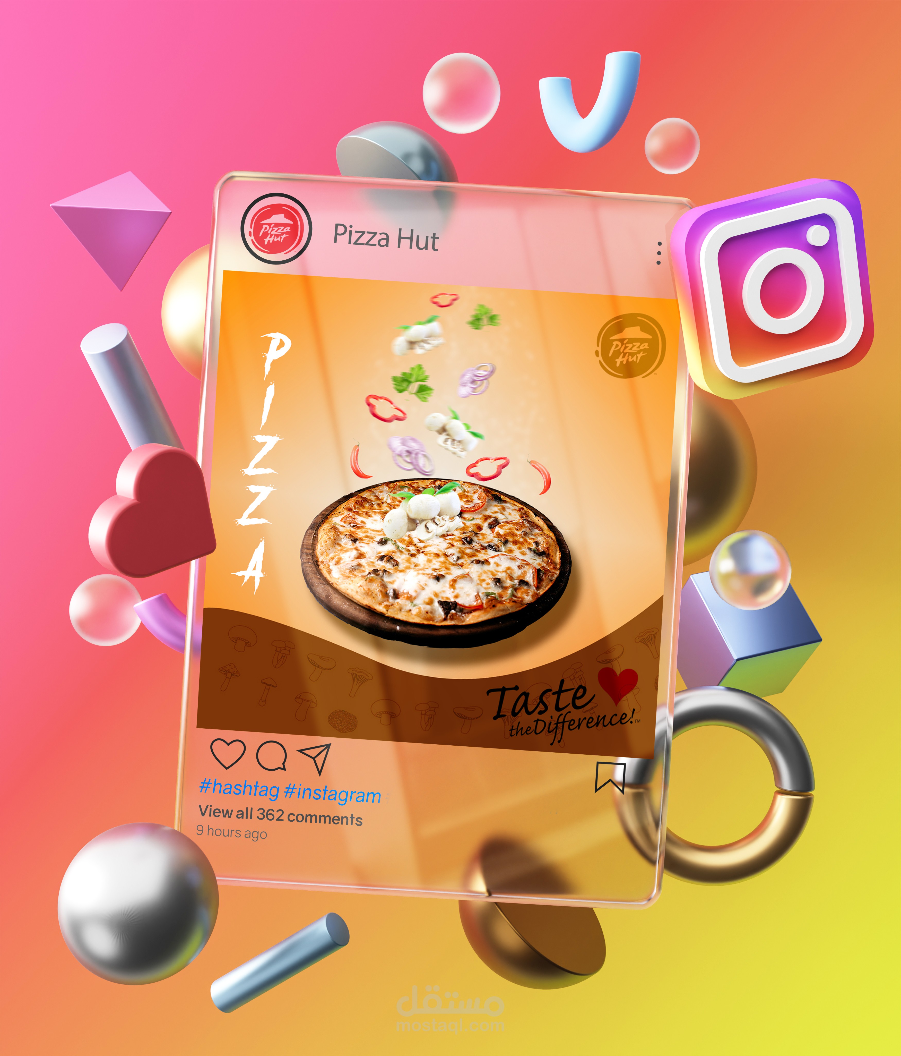 تصميم بوستات ( منشورات ) سوشيال ميديا أفكار إبداعية