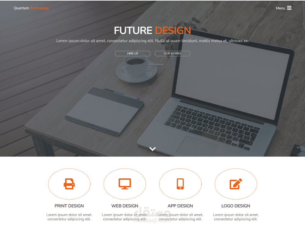Website for Technology Business