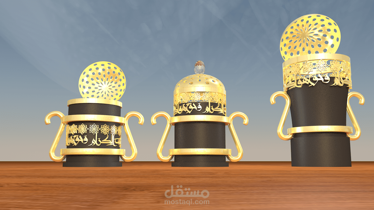 منتج ثلاثي الأبعاد مبخرة بأشكال متنوعة