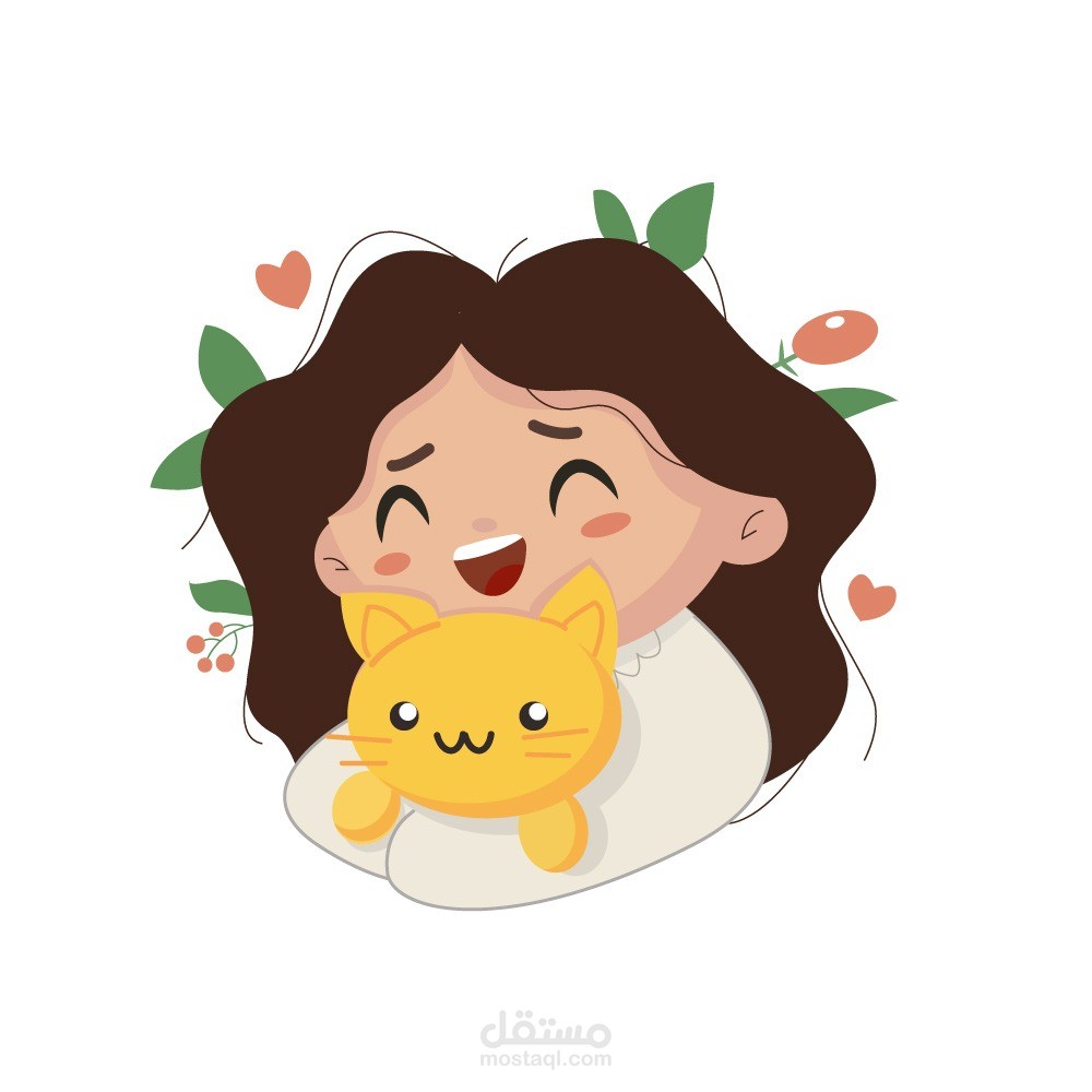 رسم شخصيات ومشاهد كرتونية لقصص اطفال