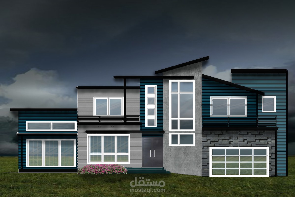 تصميم واجهة معمارية