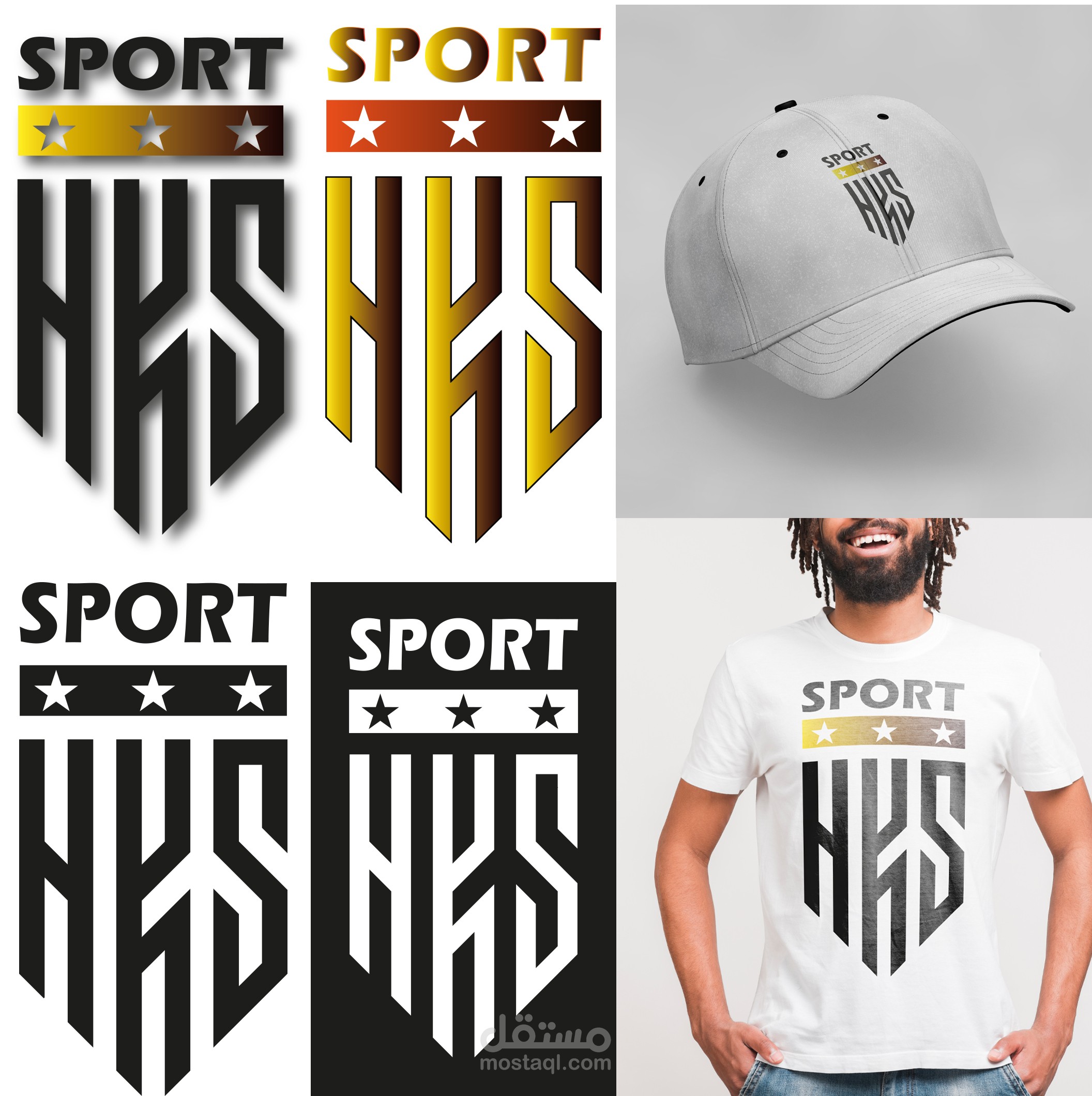 لوجو من ثلاثة احرف