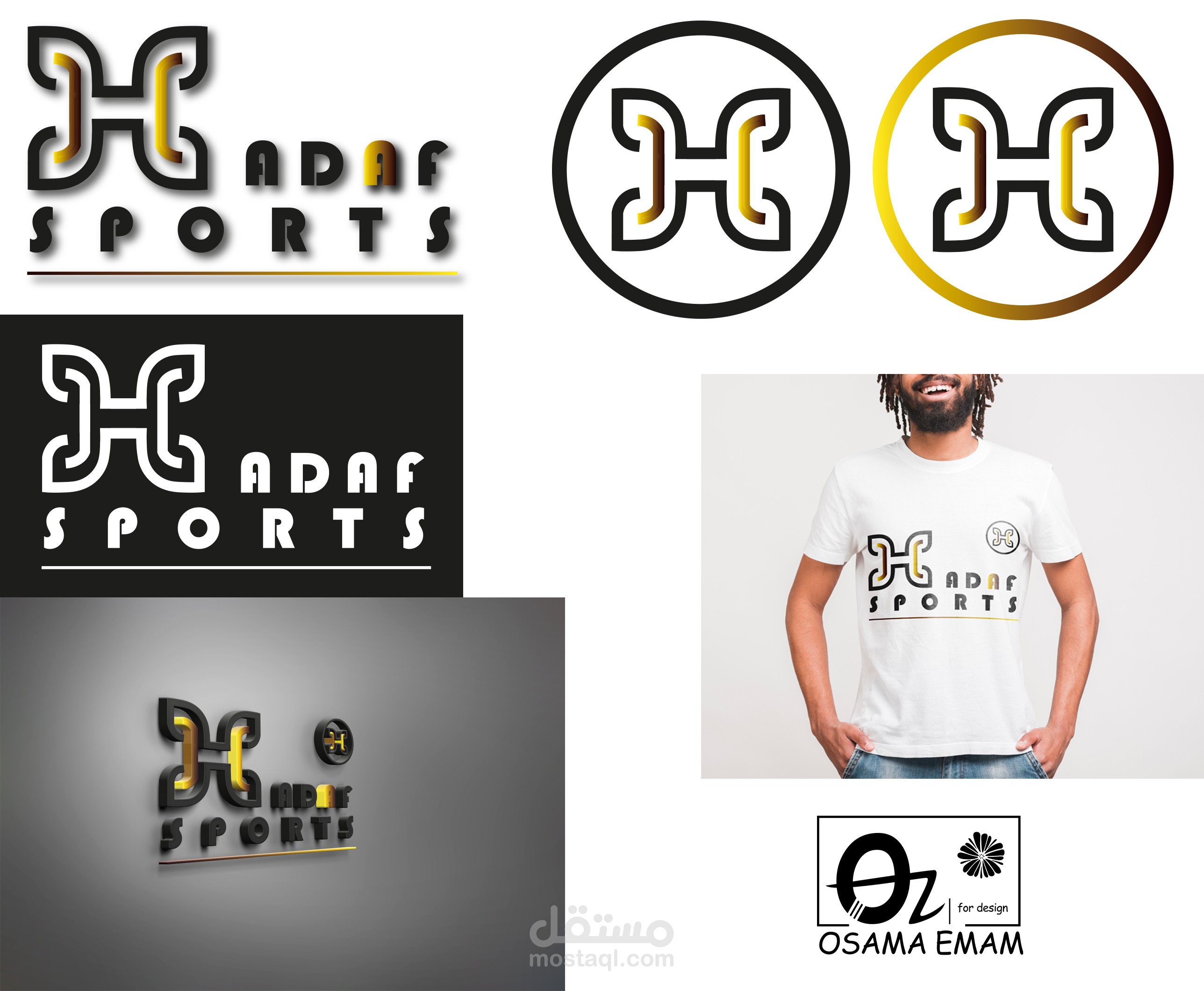 تصميم لوجو رياضي (هداف)