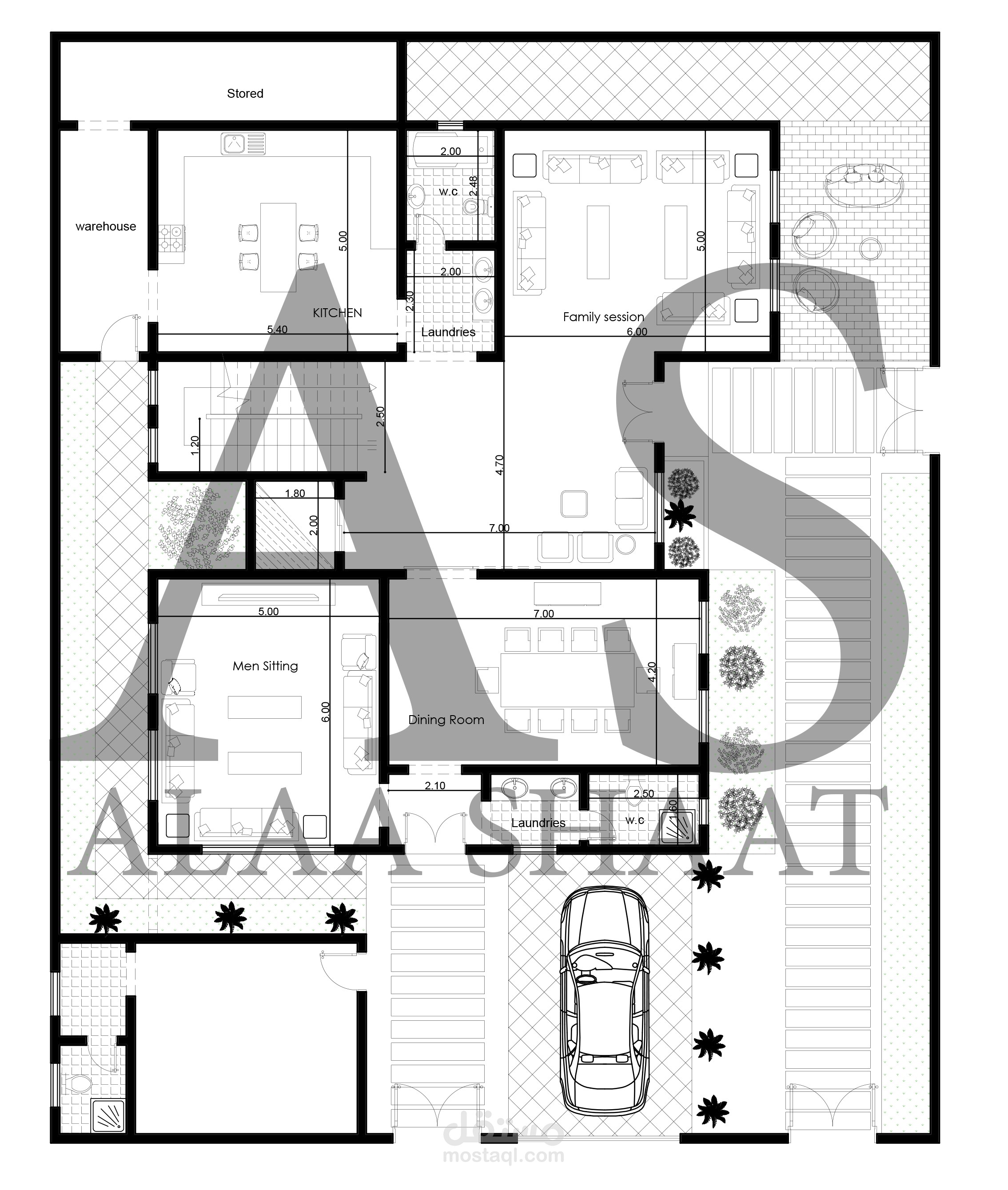 مخطط فيلا - السعودية