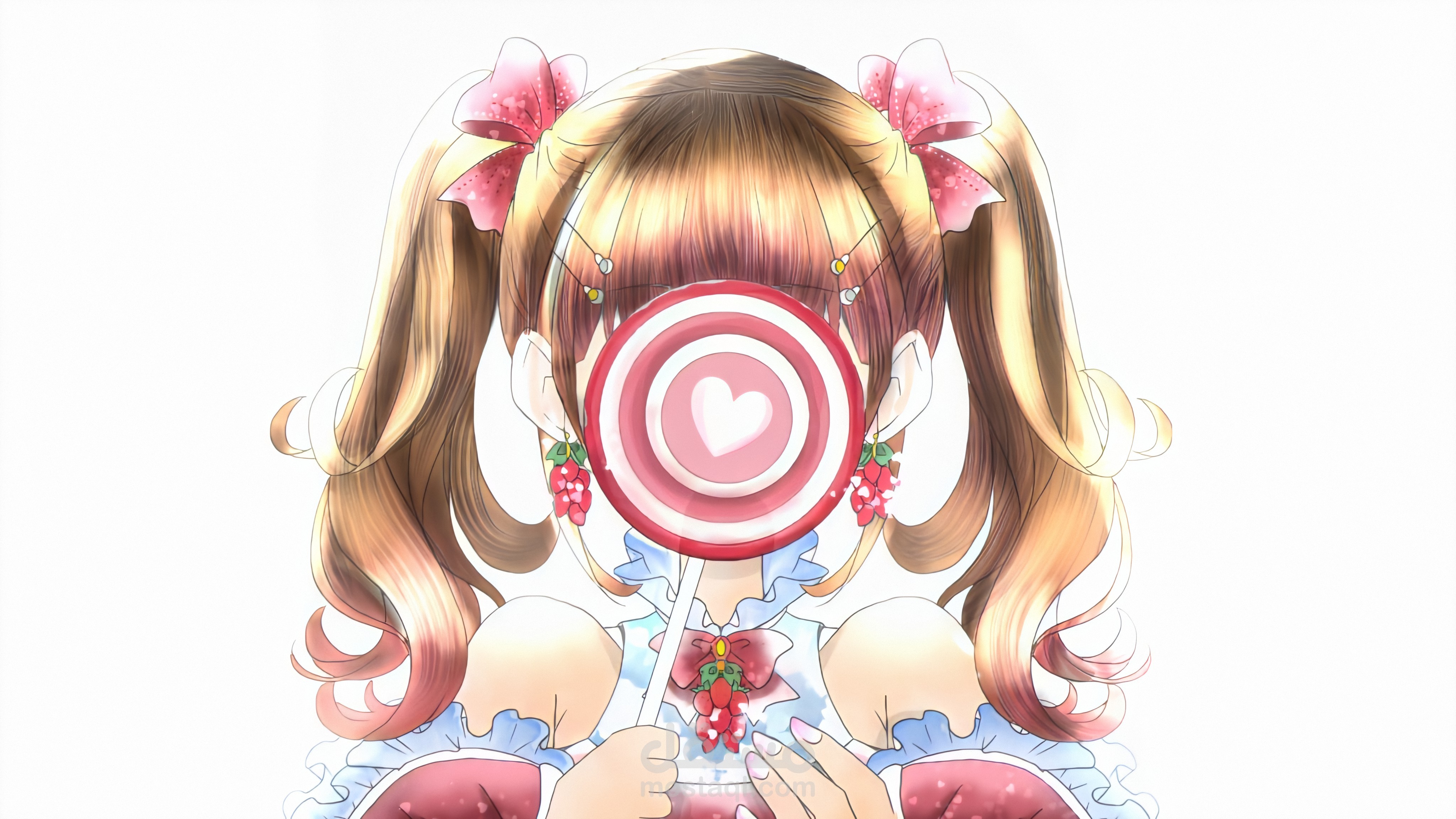 لوحة كارتونية فتاة أنمي