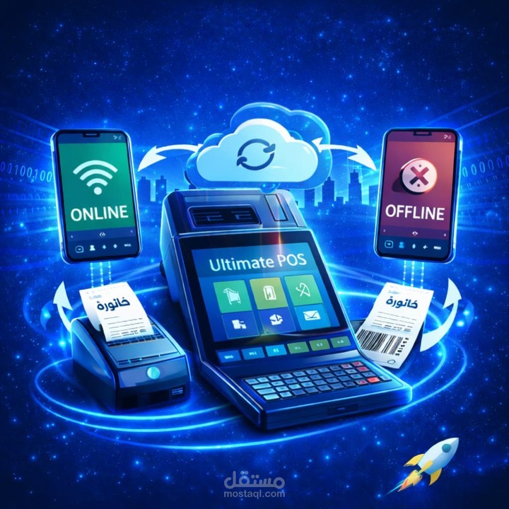 موديول اوفلاين مع مزامنة اونلاين