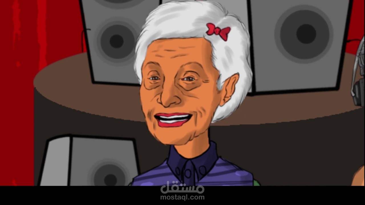 فيديو كرتون 2D لاغنية صوت بقينا زومبى