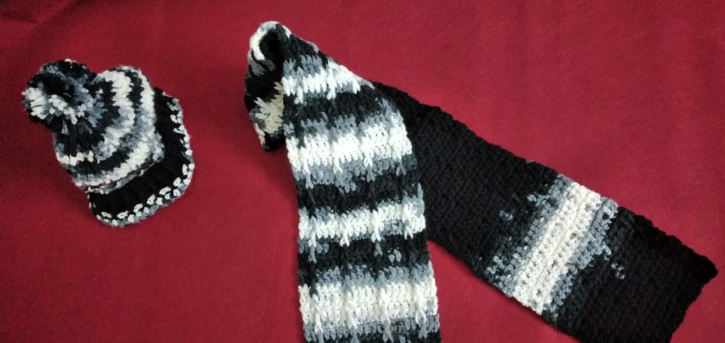 طقم كوفية و أيس كاب