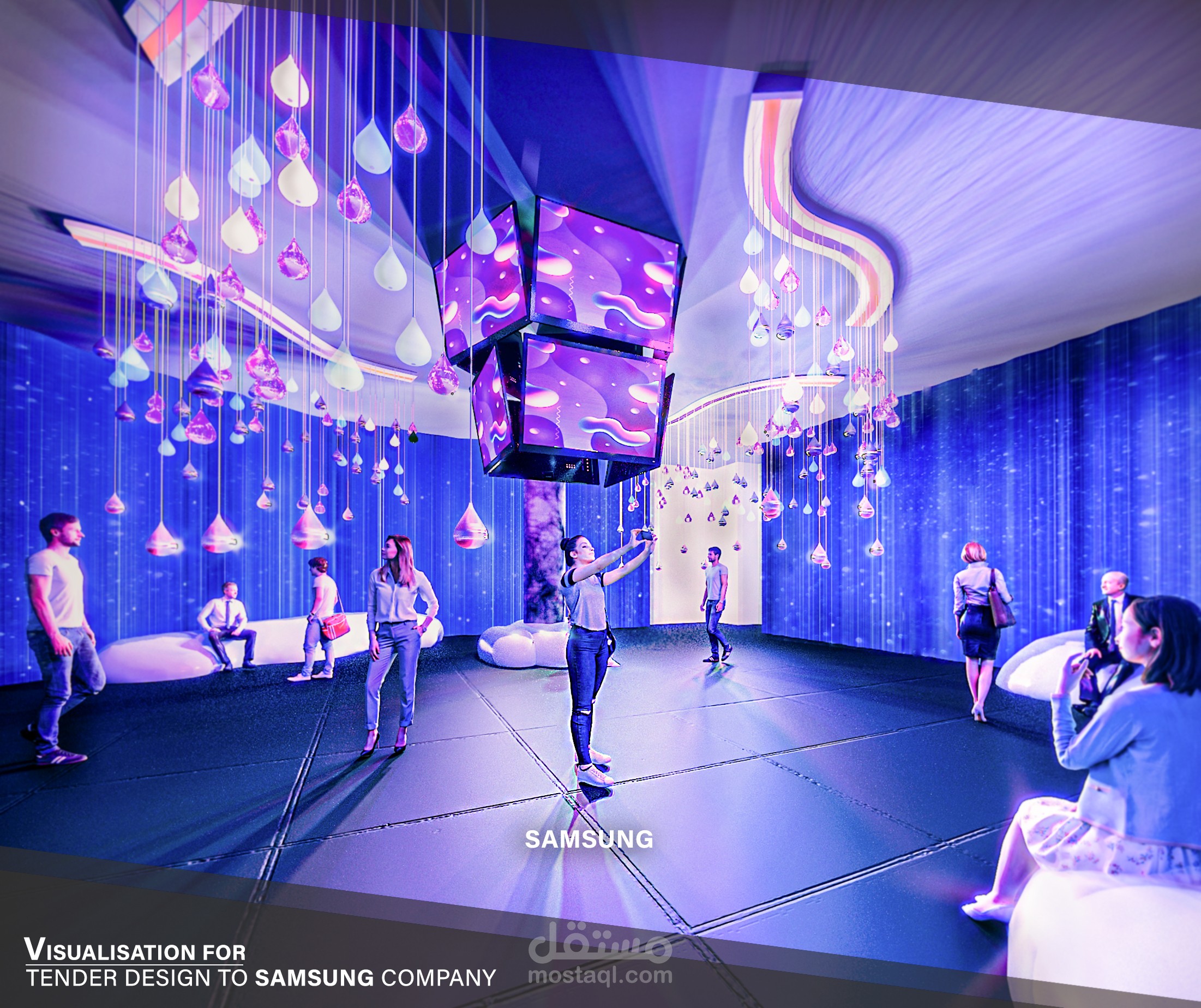 SAMSUNG TENDER DESIGN VISUALIZATION