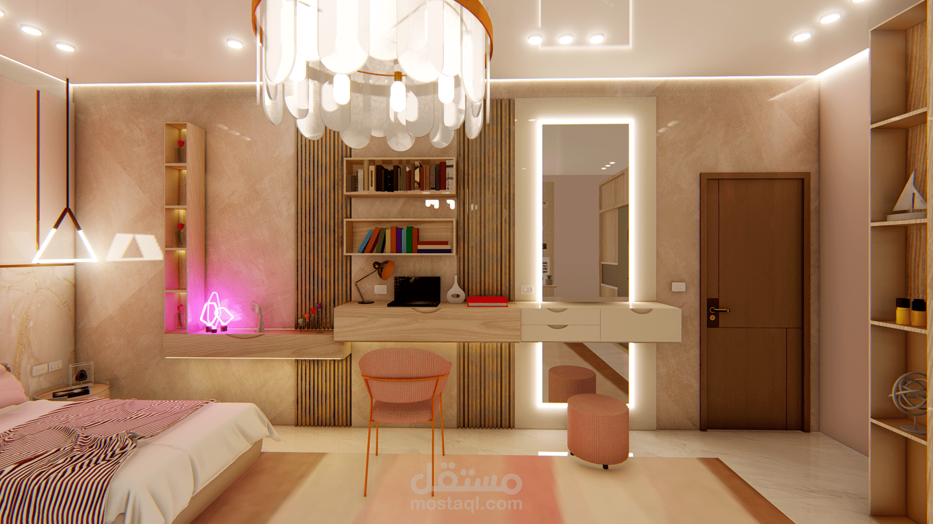 Girls bedroom design