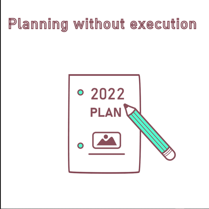 موشن جرافيك التخطيط للعام الجديد