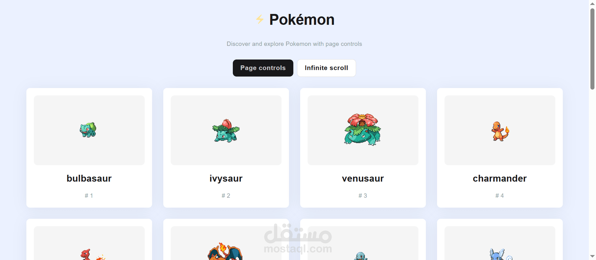 Pokémon App (React.js)
