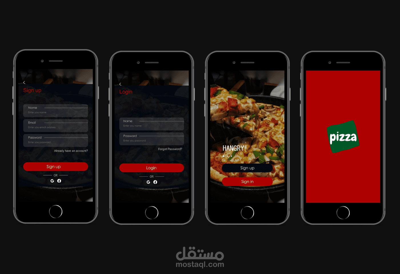 تصميم UI لتطبيق iOS