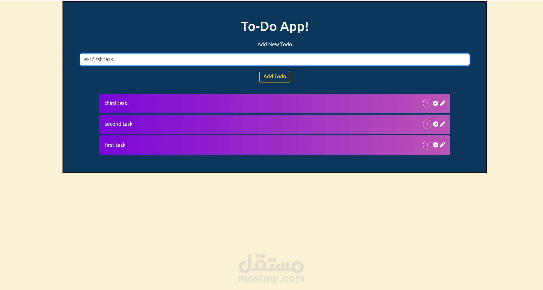 To Do App