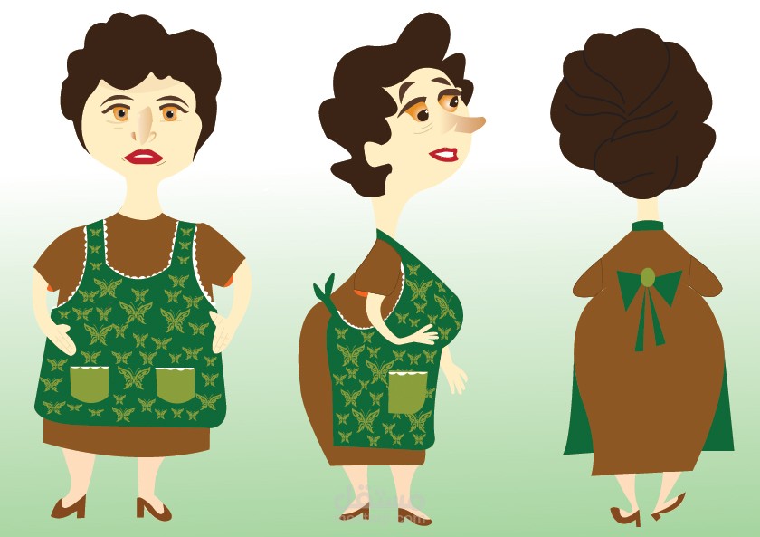 تصميم كراكتر وانطباعات الوجه