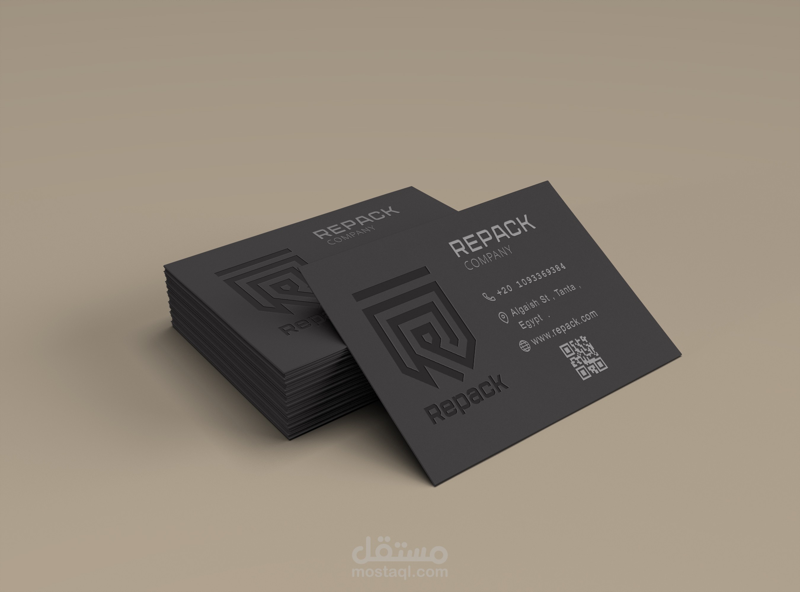 تصميم لوجو و بيزنس كارد