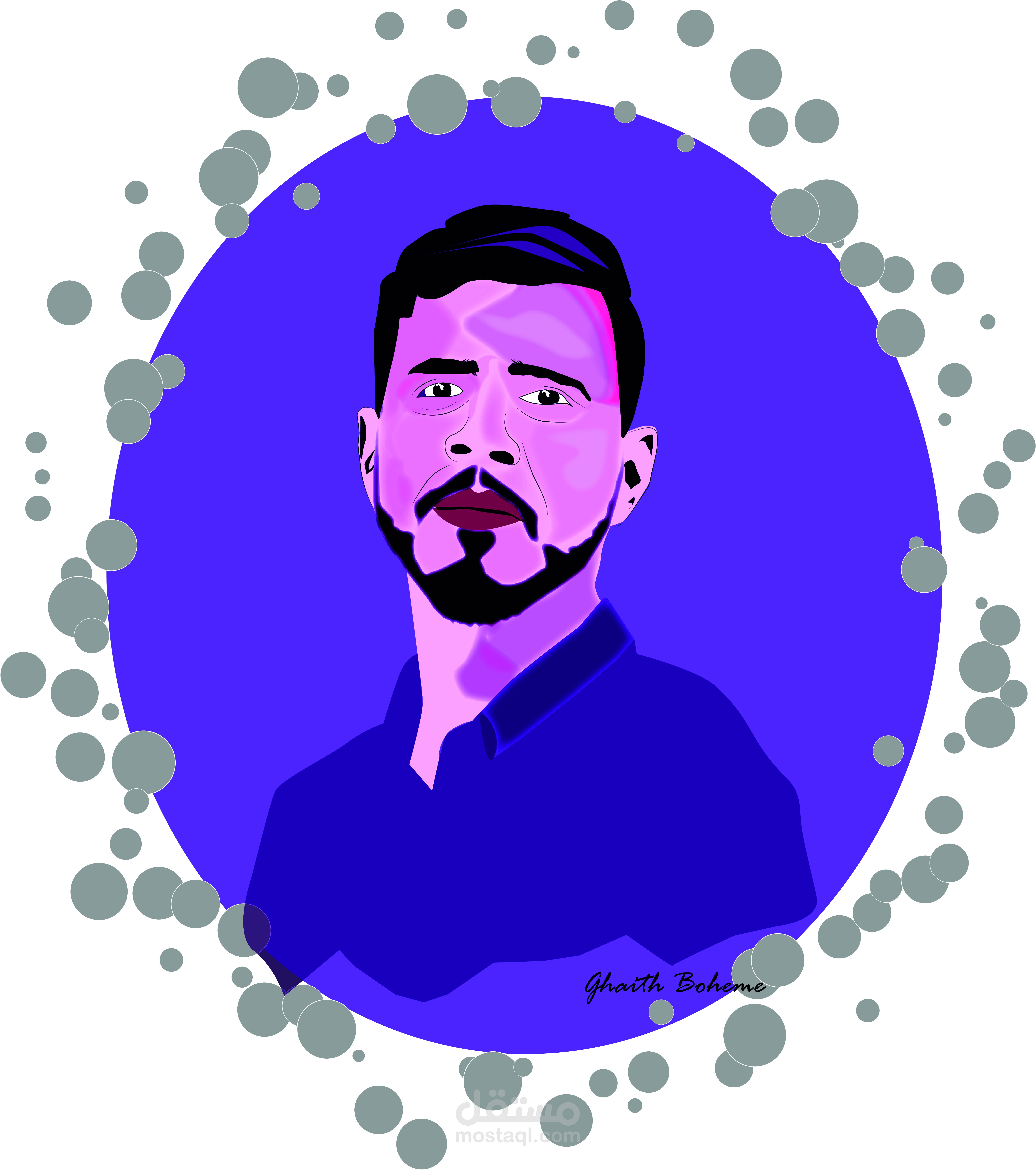 اعمالي فيadobe illustrator