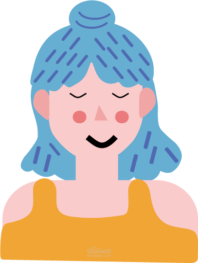 تصميم رسمة كرتونيه بسيطه