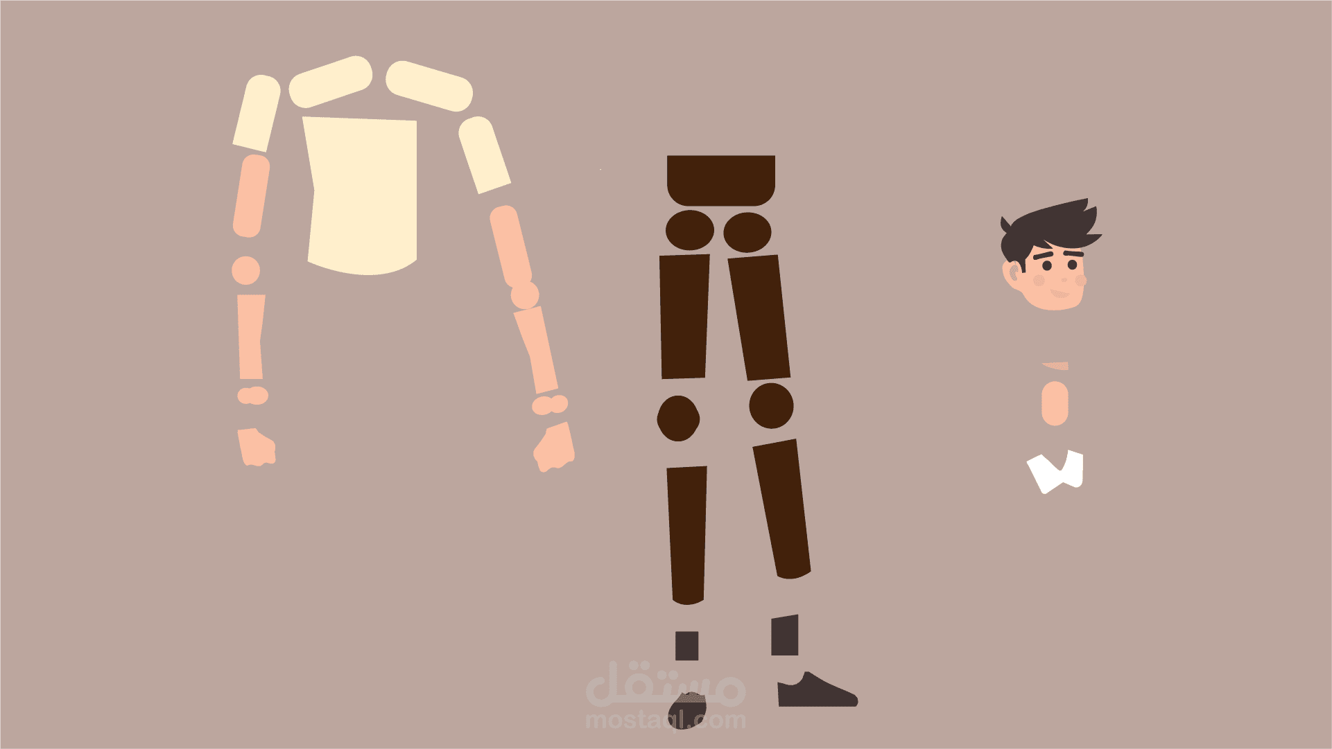 تصميم شخصية انيميشن كاملة