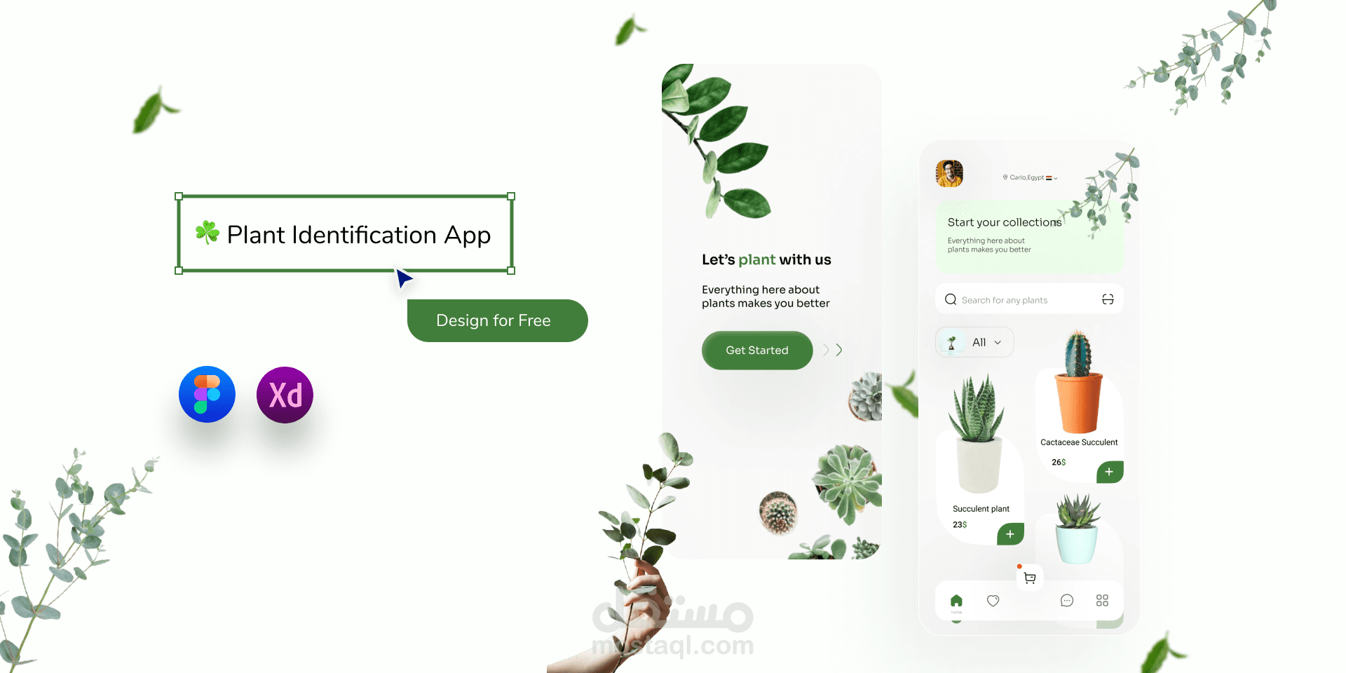 Plant App Design
