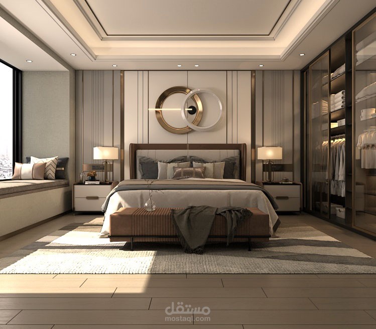 غرفة نوم مودرن