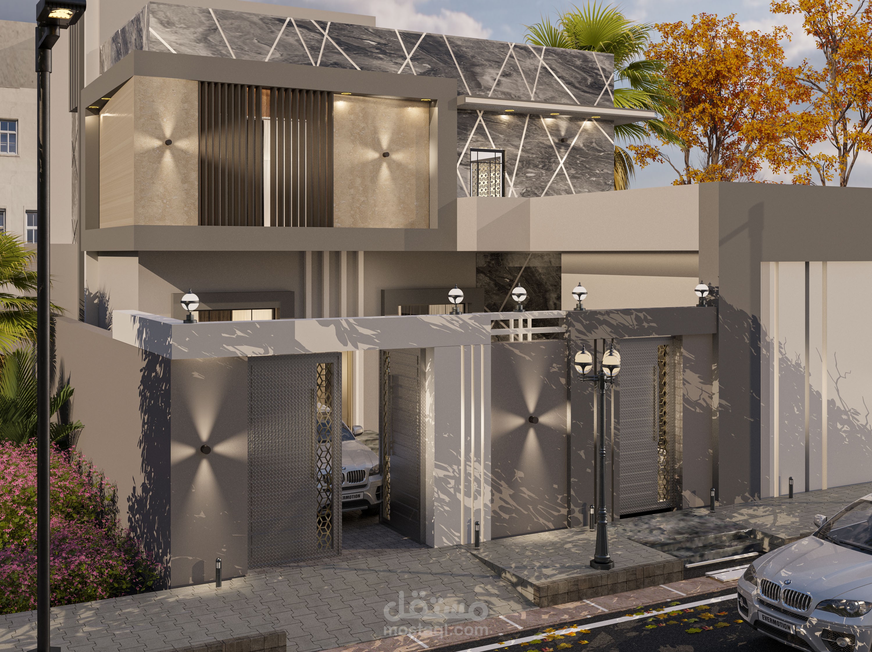 فيلا مودرن بالسعوديه