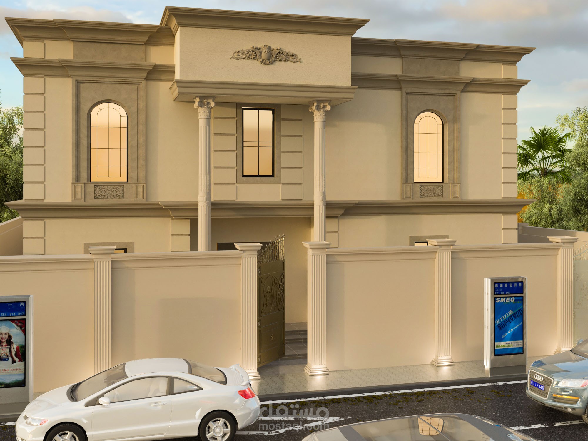 فيلا نيو كلاسك بالسعوديه