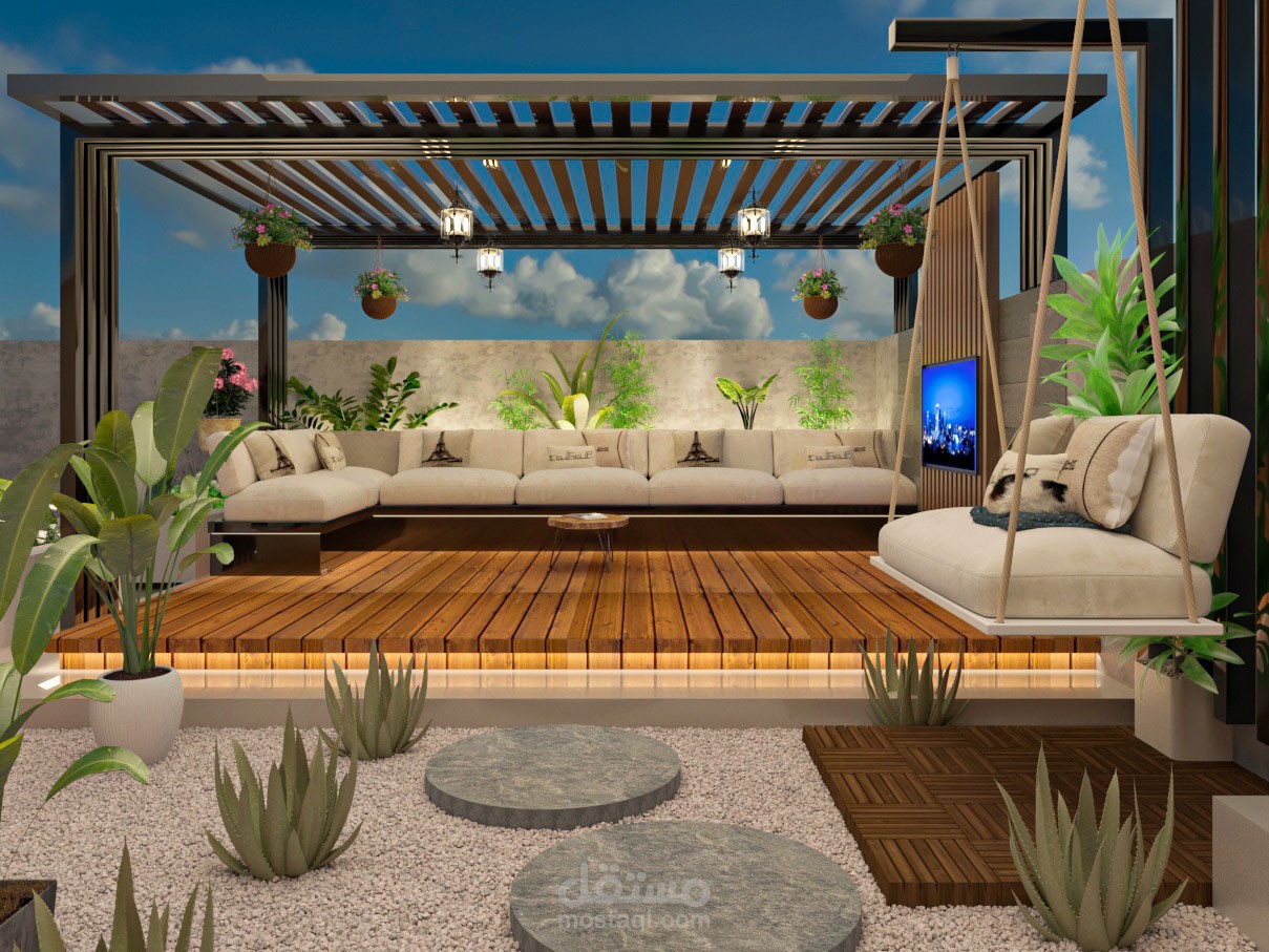 حديقه مودرن