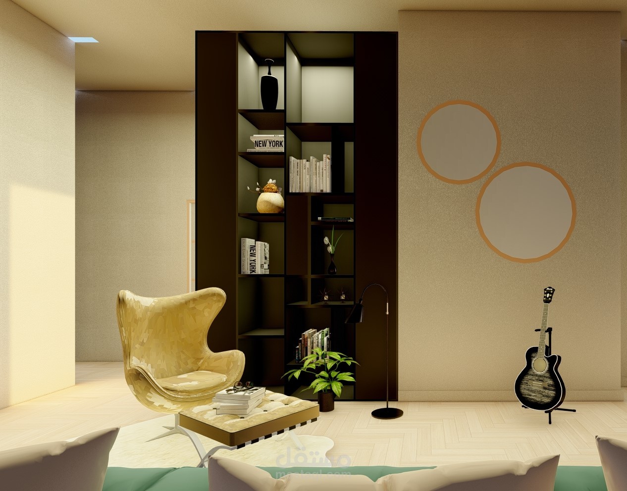 تصميم داخلي " استديو "