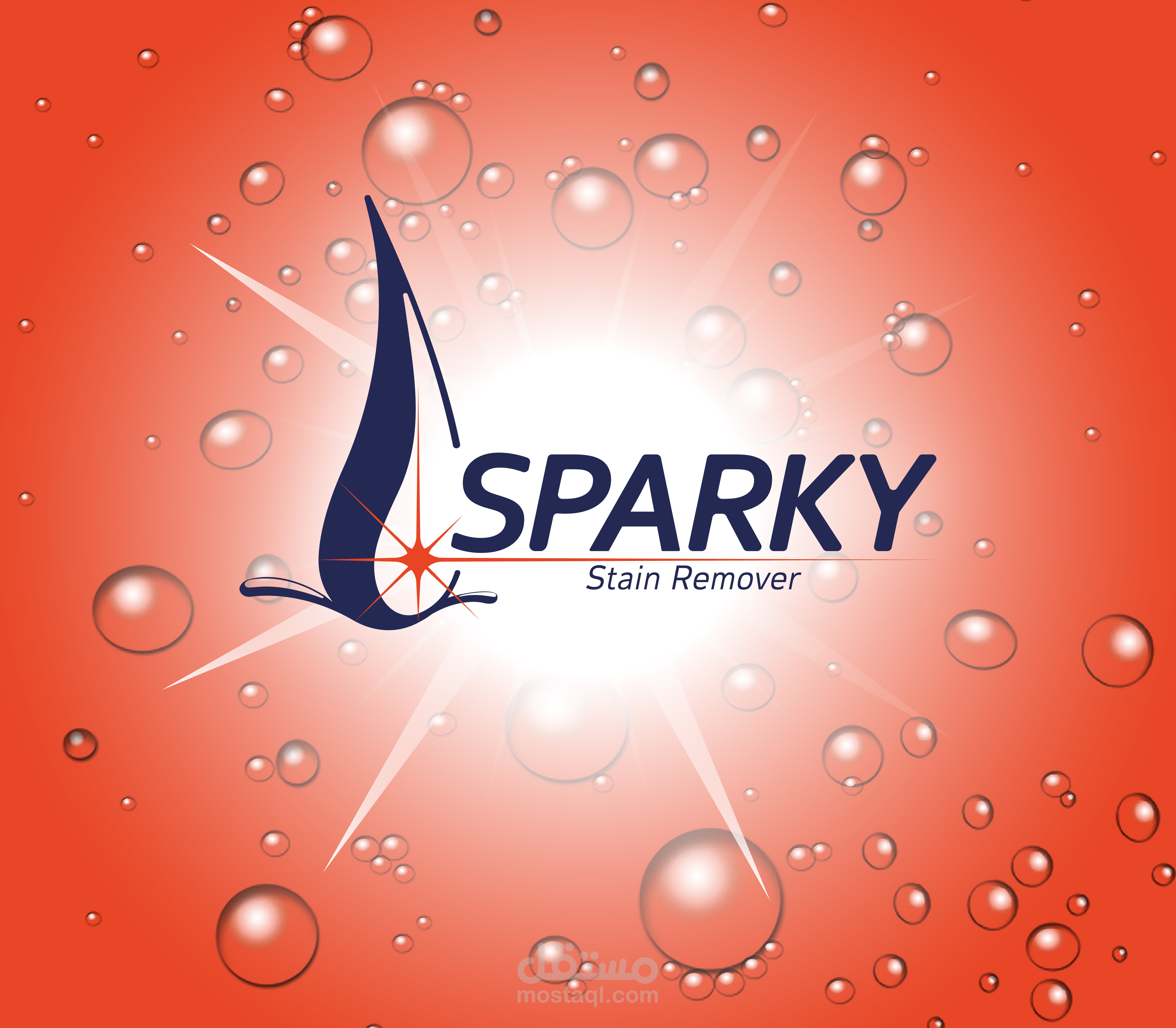Sparky Stain remover - Brand Identity