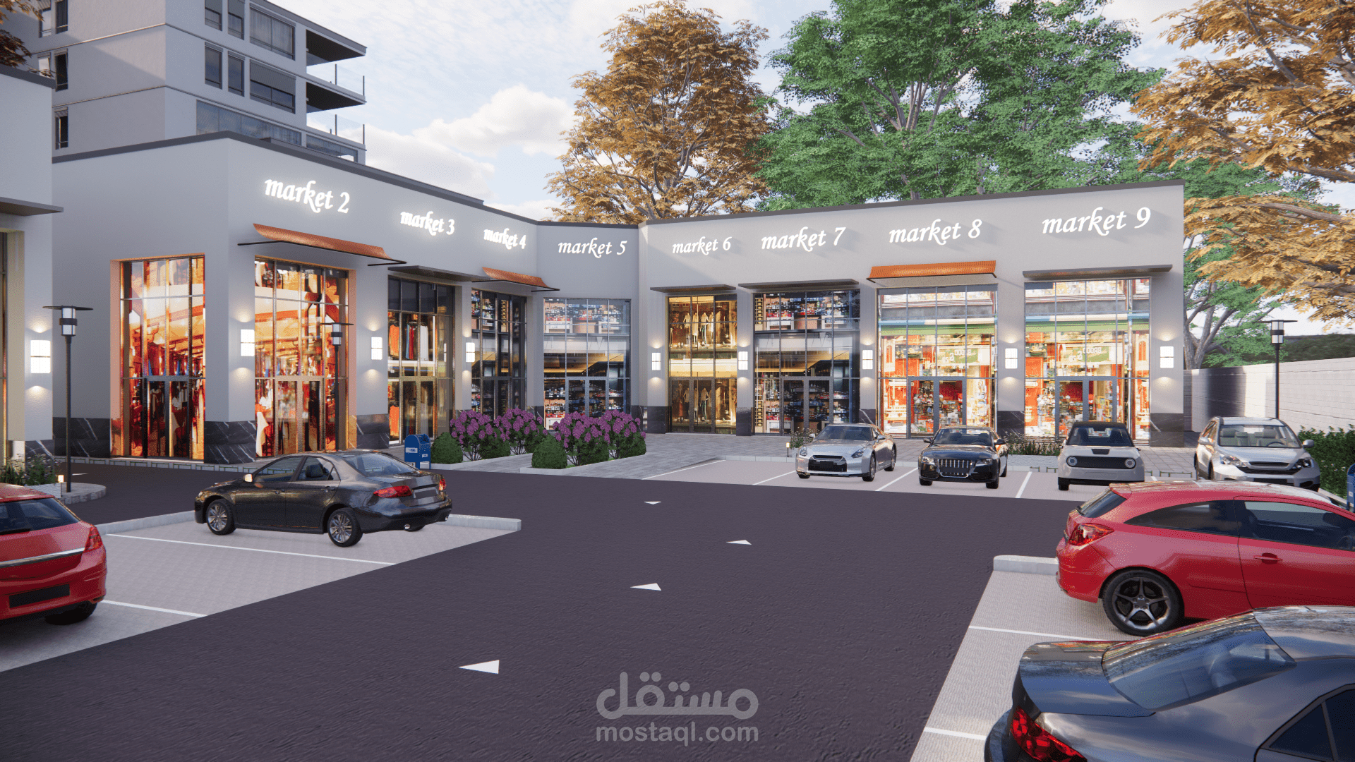 تصميم محلات تجارية