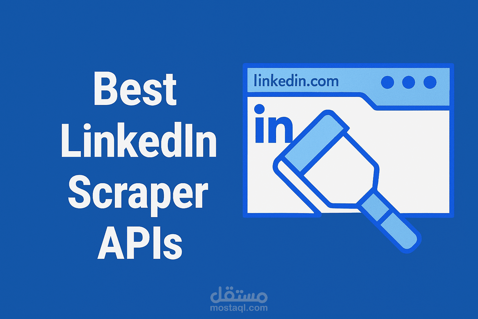 استخلاص بيانات من لينكدإن باستخدام Web Scraping