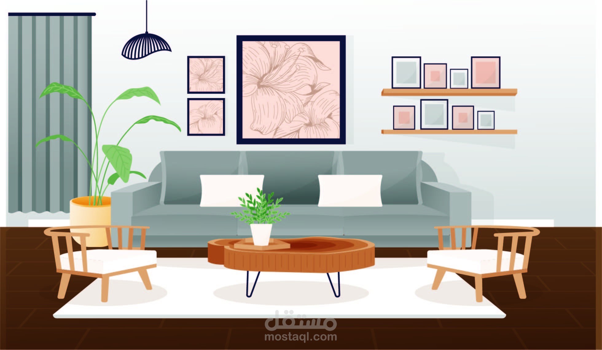 موشن جرافك لشركه حراج حائل للأثاث