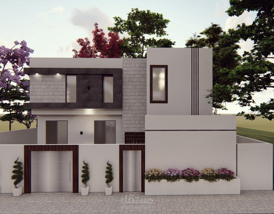 تصميم واجهة فيلا