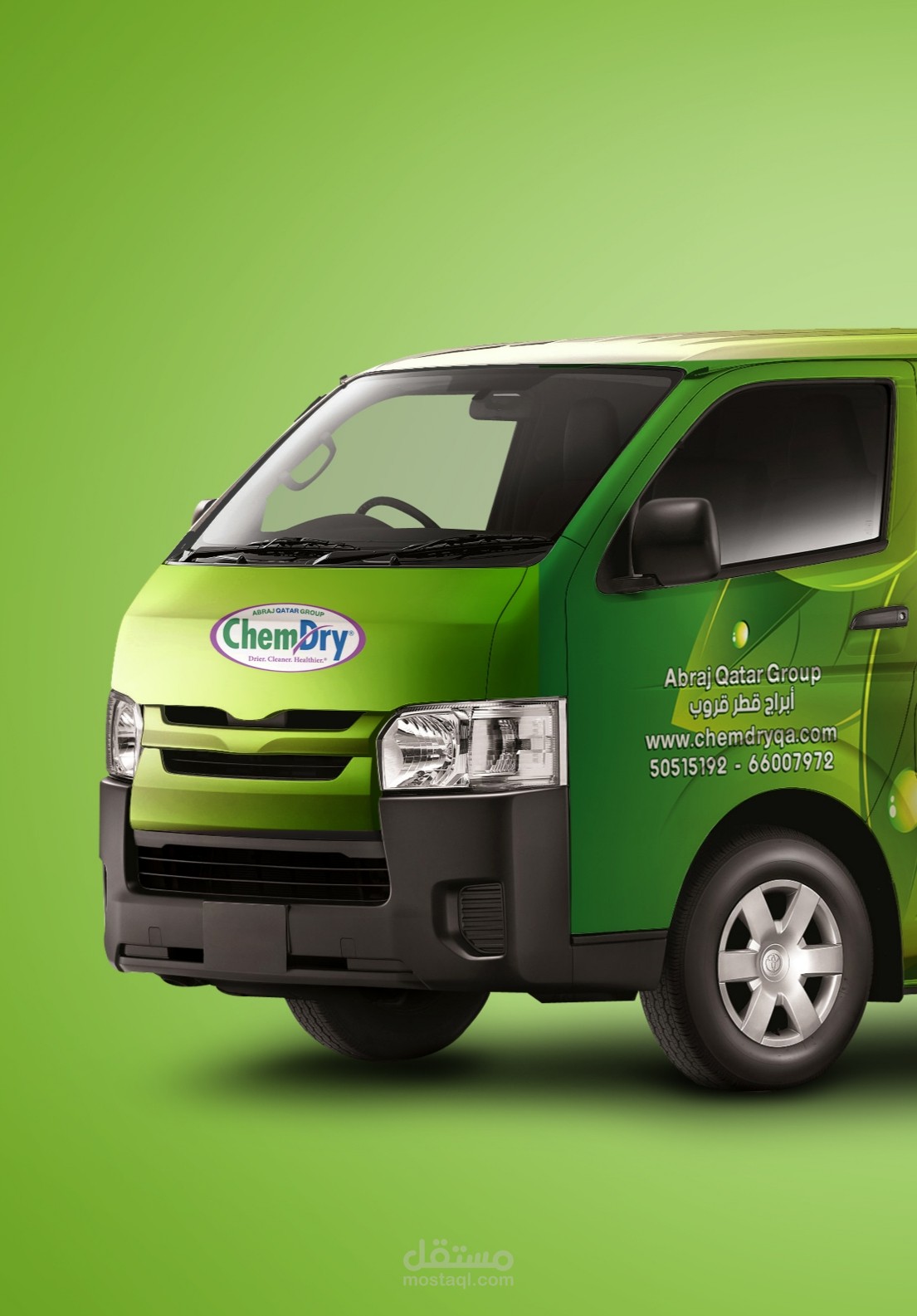 تصميم لسيارة فان / شركة ChemDry الأمركية