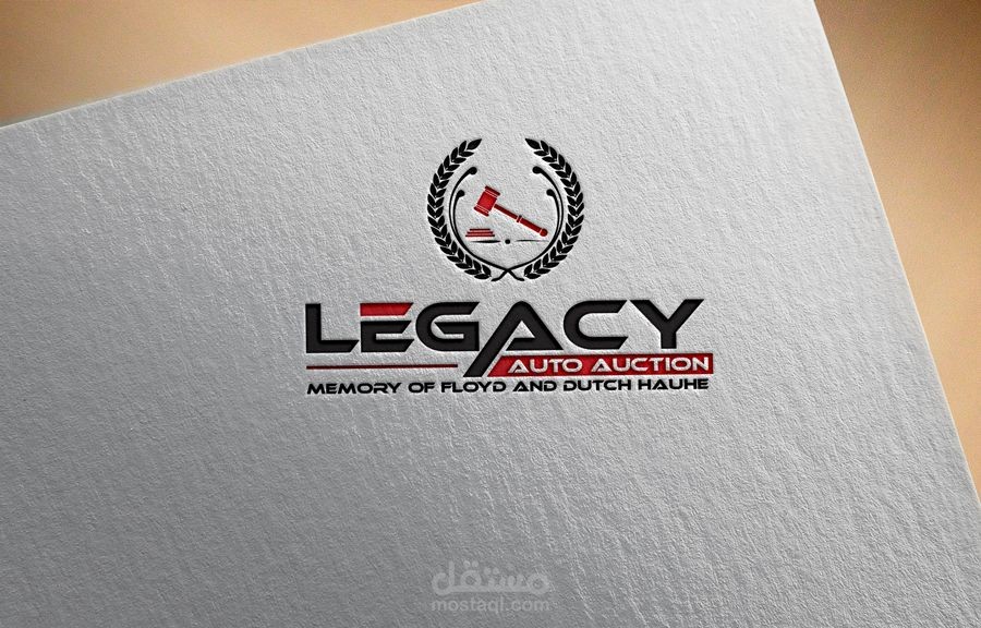 Legacy Logo design شعار لمزاد سيارات