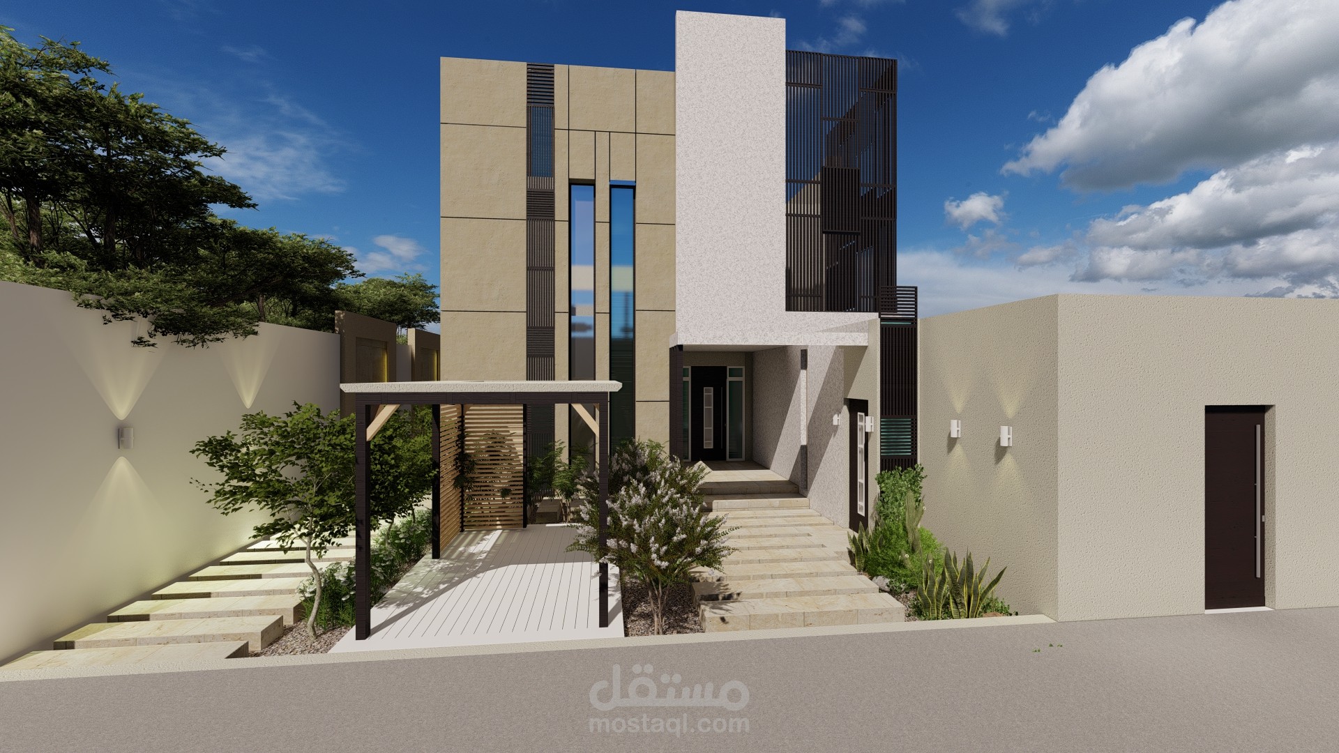 تصميم واجهة