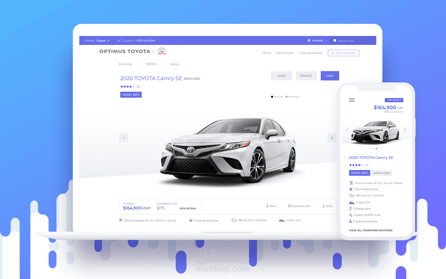 Car Express Store - Web First UI