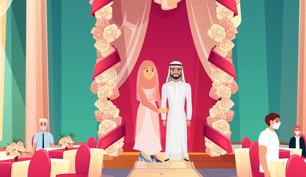 حفلتي لتأجير كوش الأفراح | موشن جرافيك