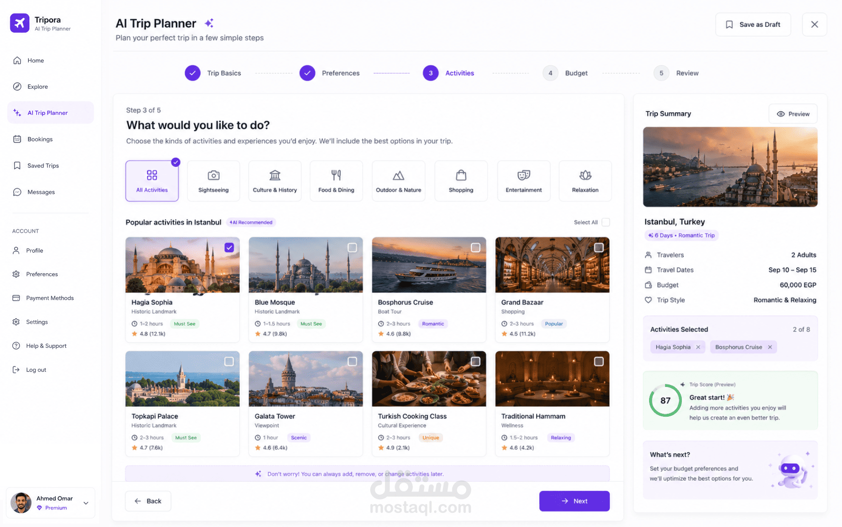 Tripora | Airplane Reservation & Trip Planner