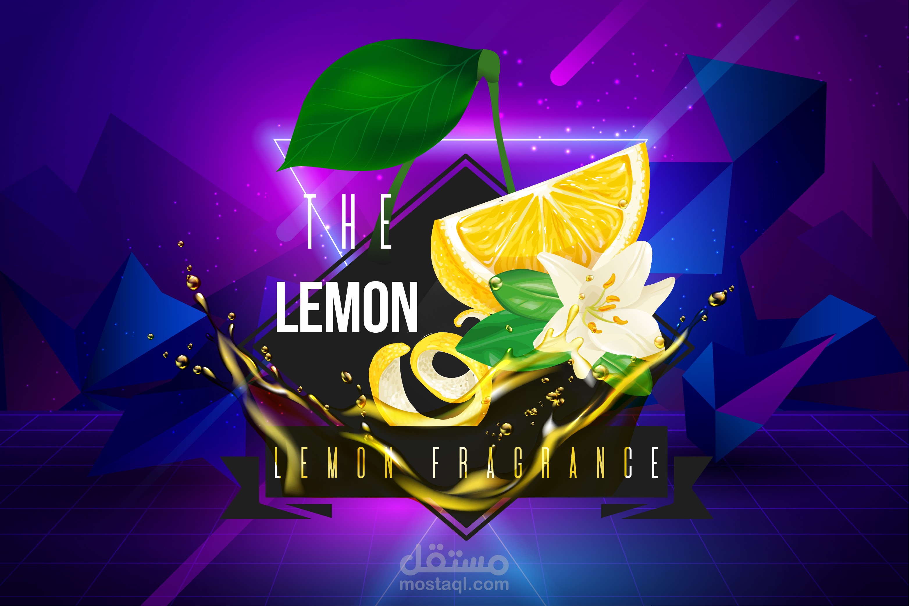 تصميم ليبل " ملصق فواكه"