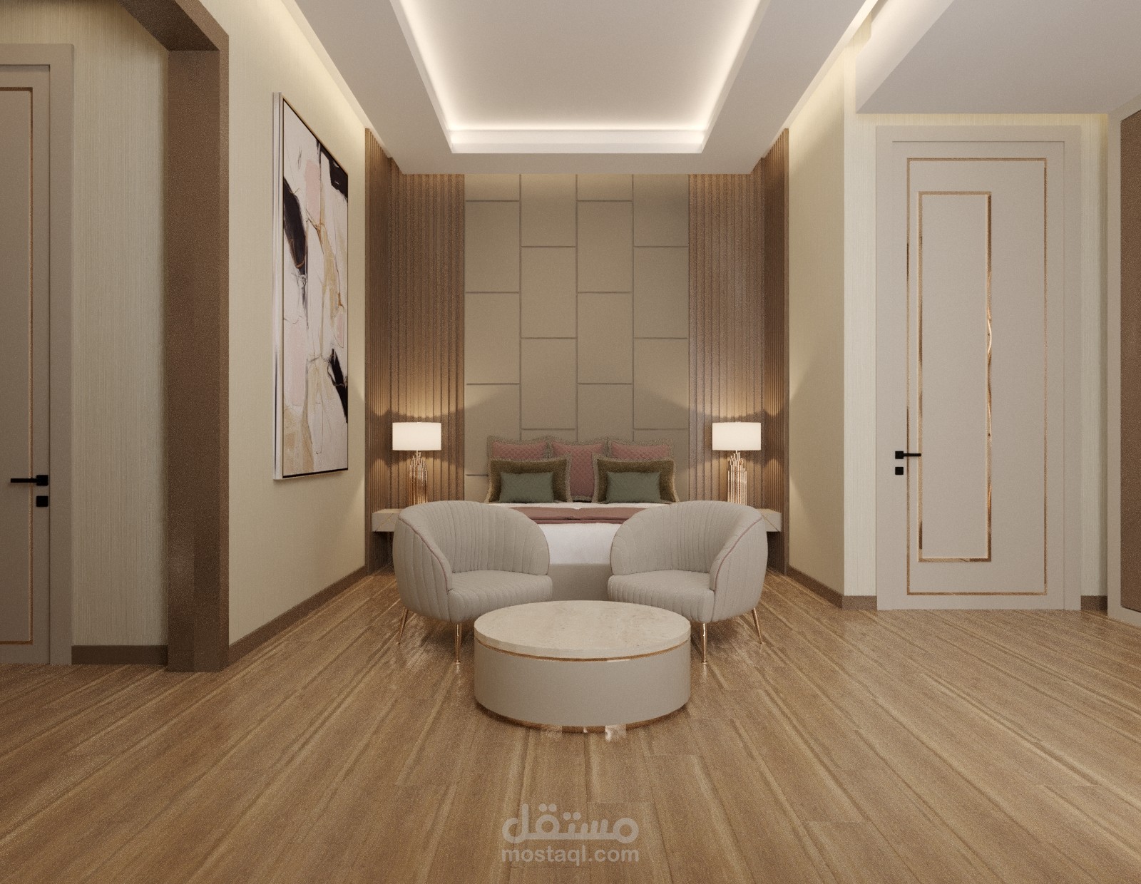 غرفة نوم فتاة