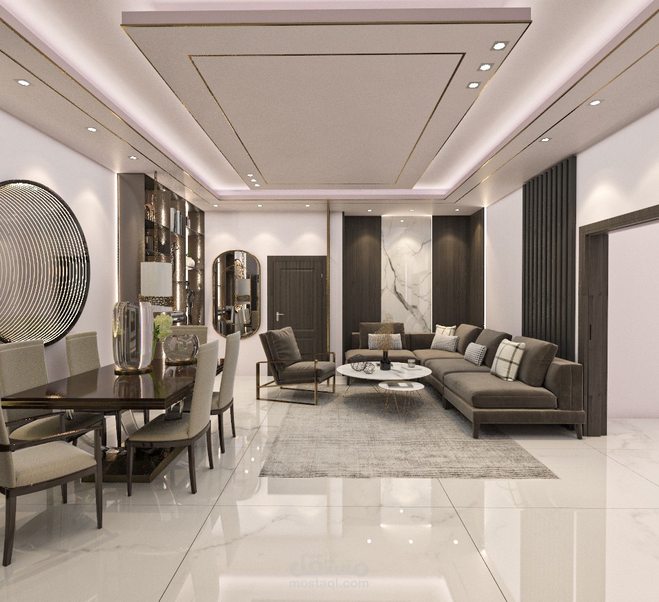 تصميم غرفة معيشة