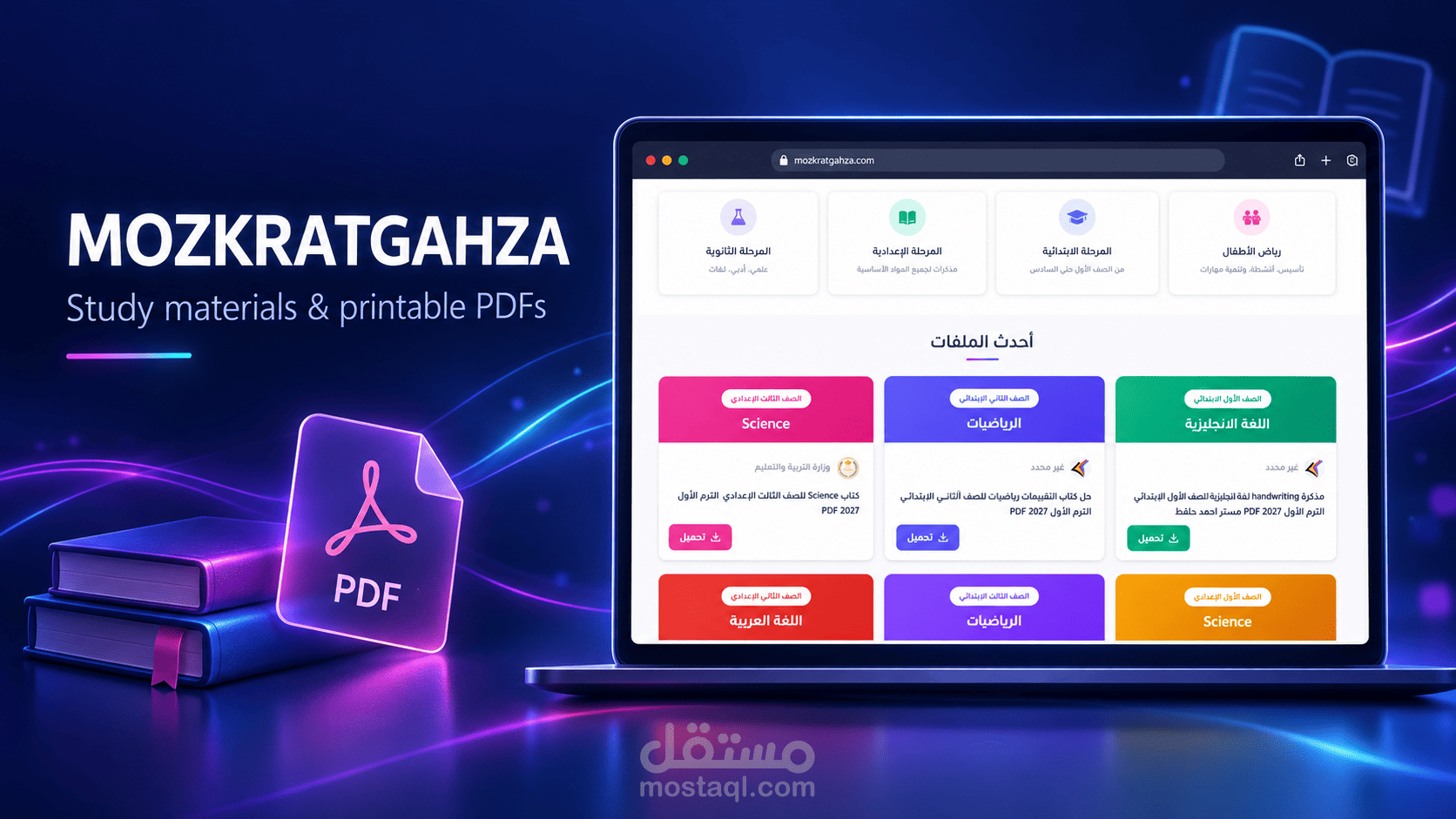Mozkratgahza | منصة مذكرات واختبارات