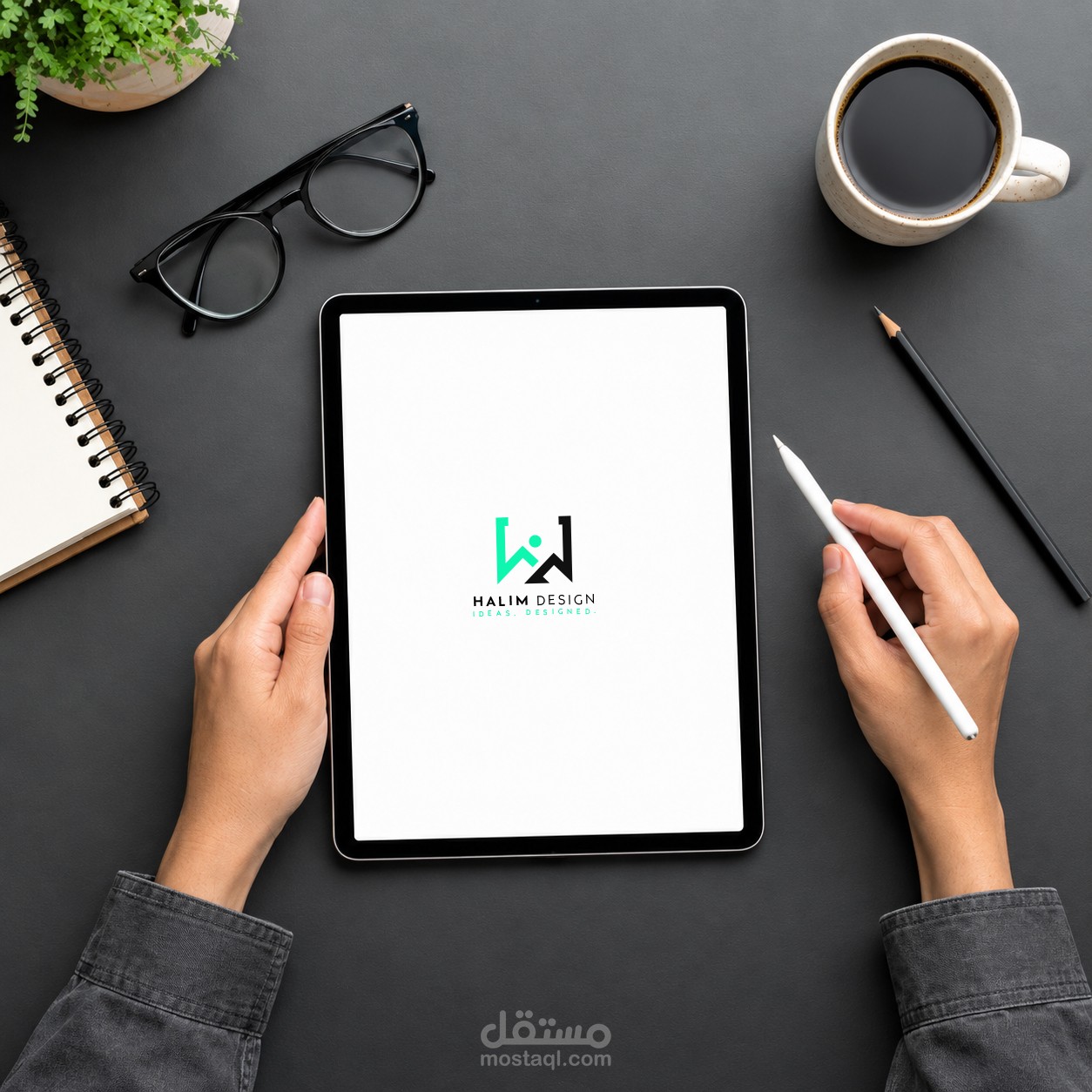 هويتي البصرية لتقديم خدمات التصميم